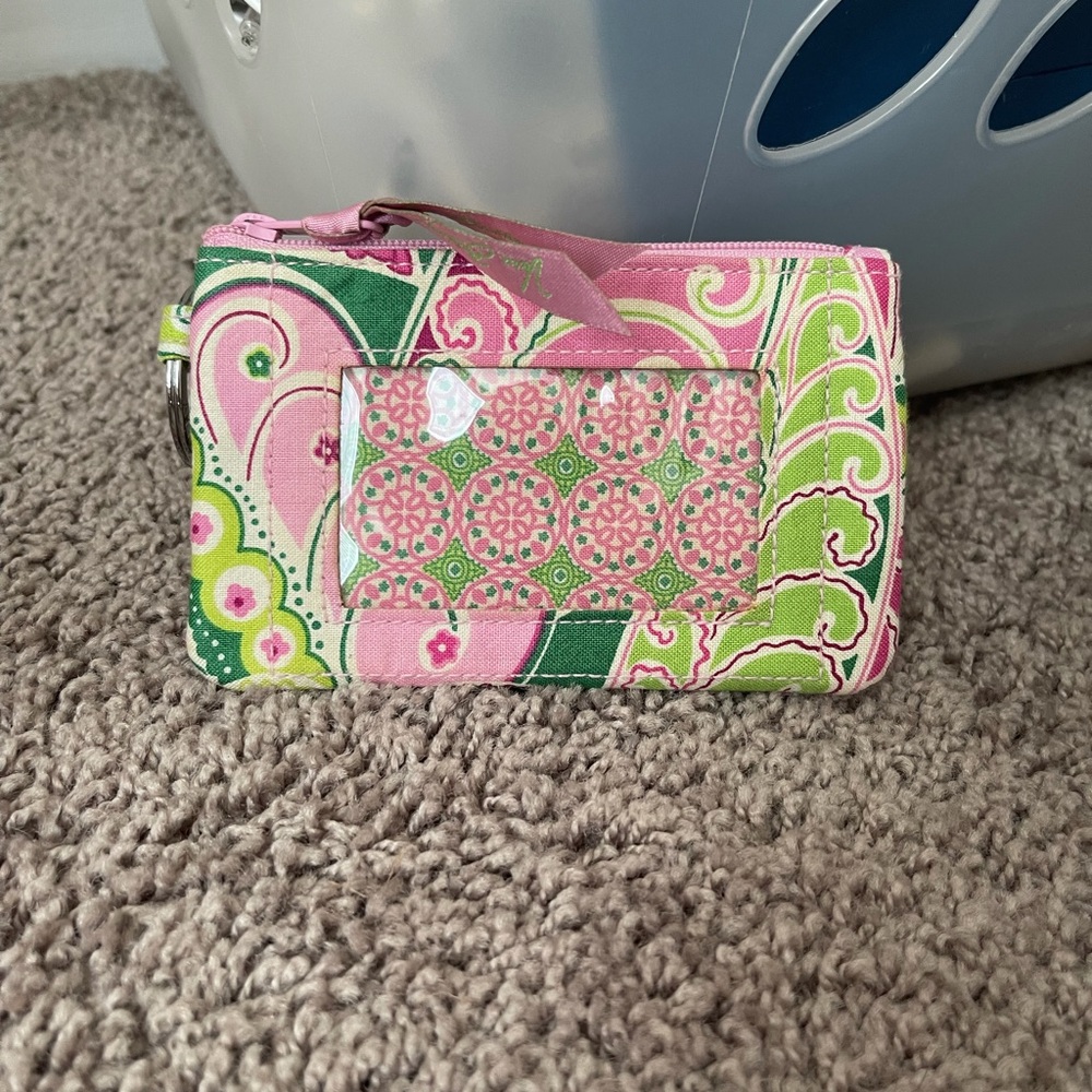 Vera Bradley ID coin purse